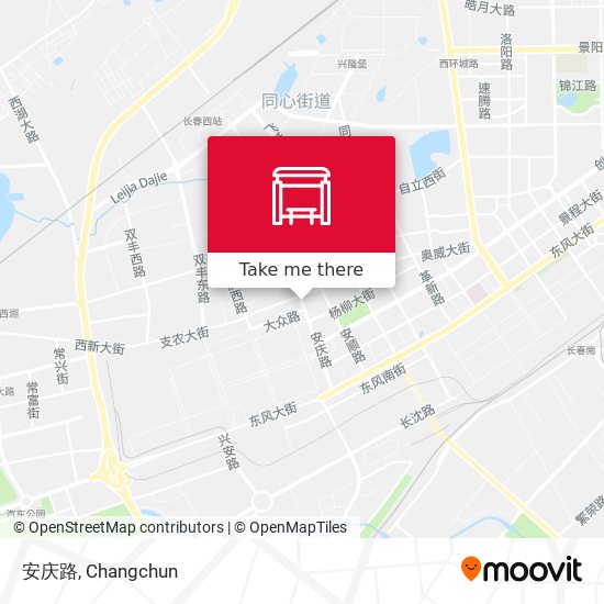 安庆路 map