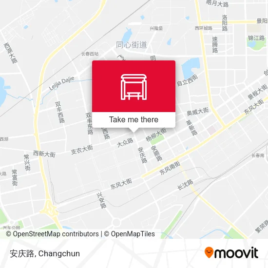 安庆路 map