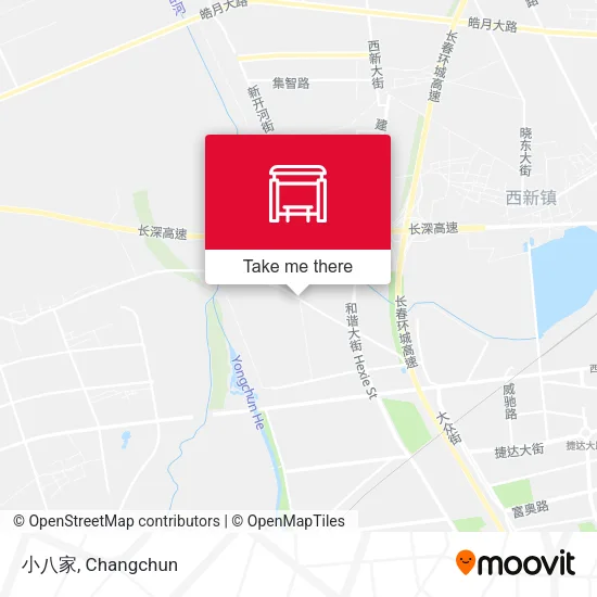 小八家 map