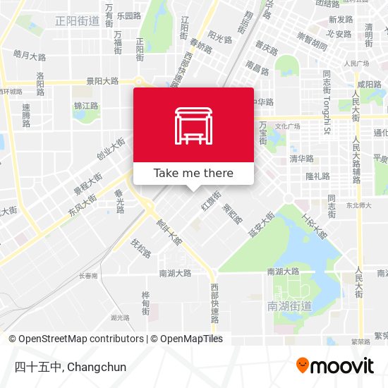 四十五中 map