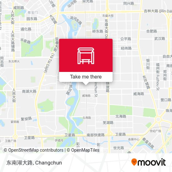 东南湖大路 map