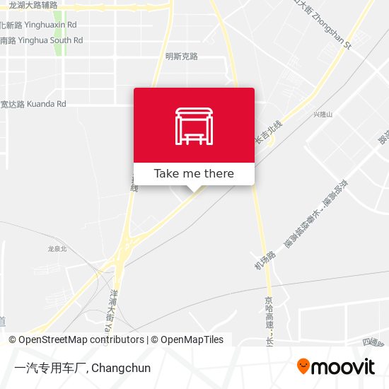 一汽专用车厂 map
