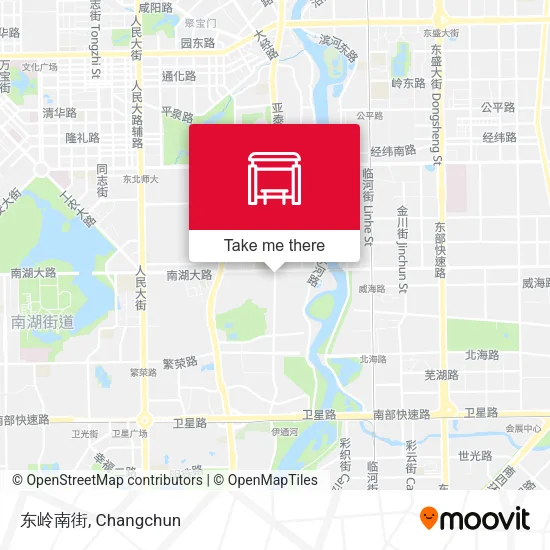 东岭南街 map