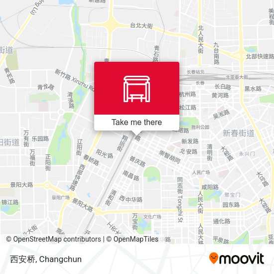 西安桥 map