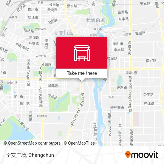 全安广场 map