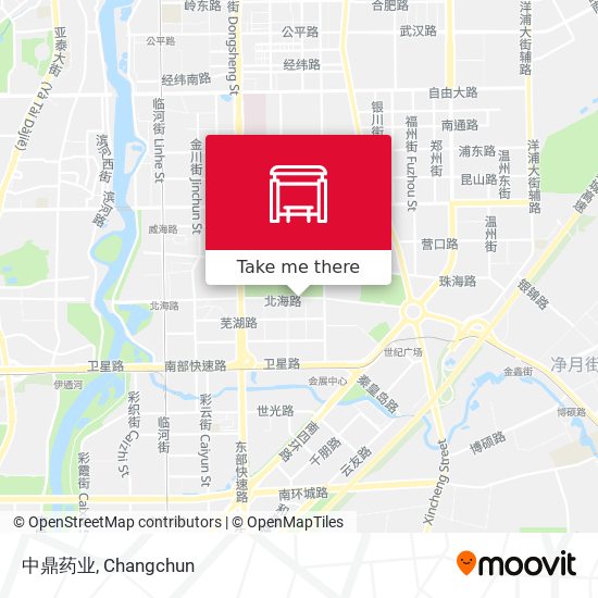 中鼎药业 map