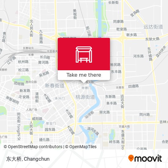 东大桥 map