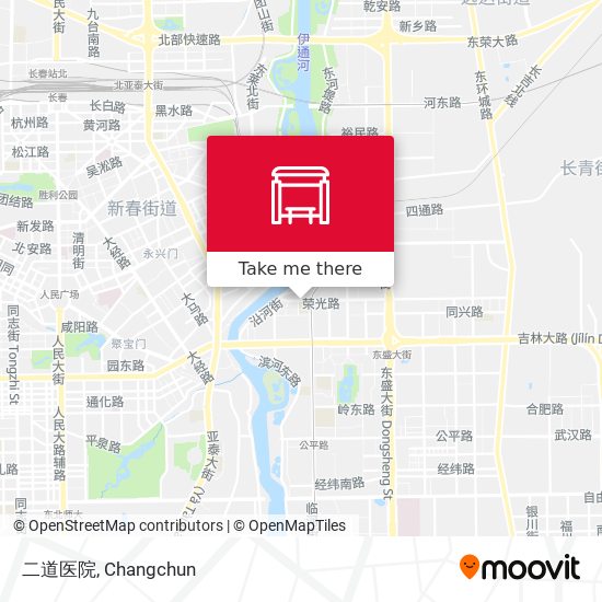 二道医院 map