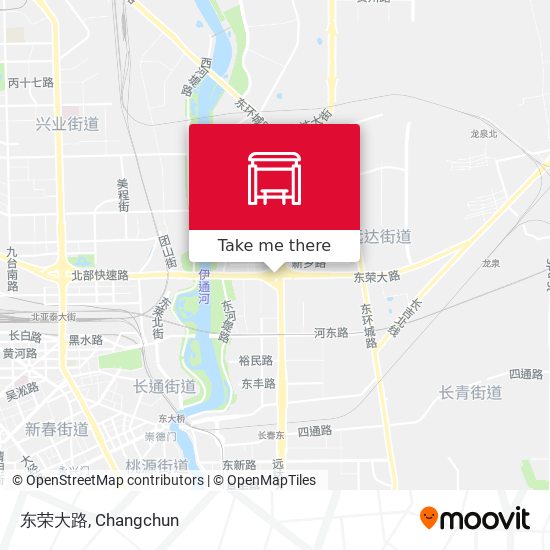 东荣大路 map