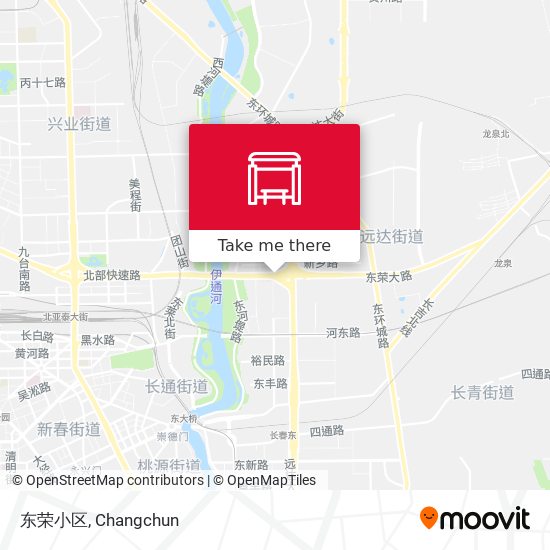 东荣小区 map