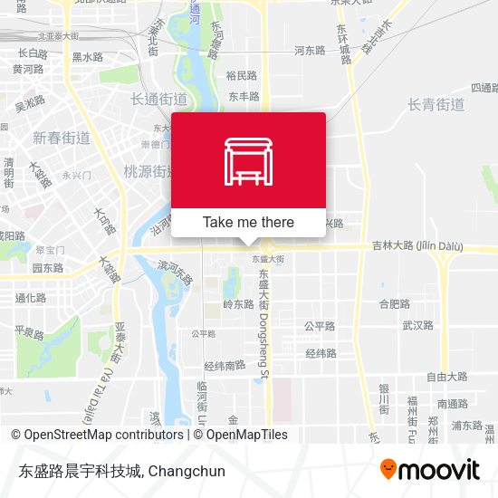 东盛路晨宇科技城 map