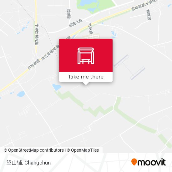 望山铺 map