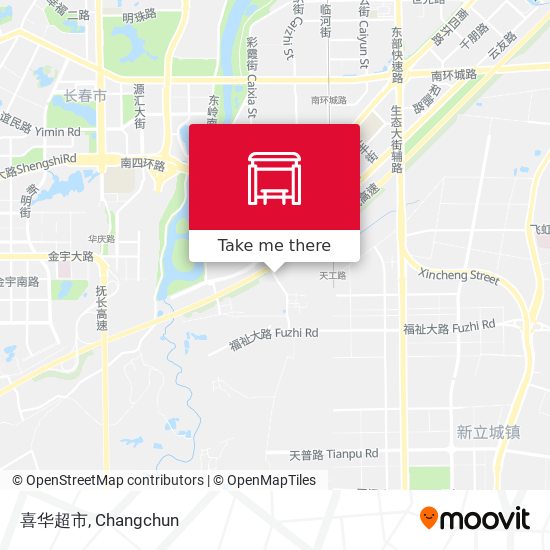 喜华超市 map