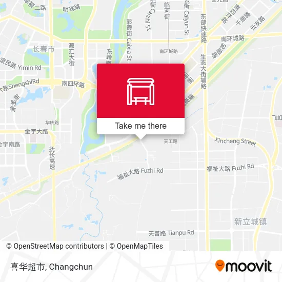 喜华超市 map