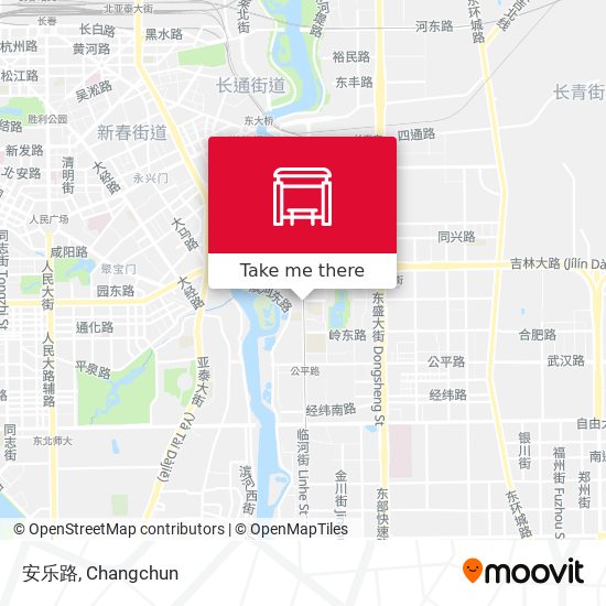 安乐路 map