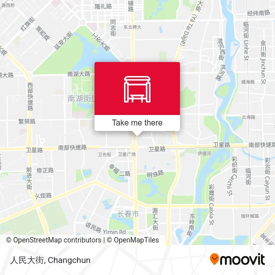 人民大街 map