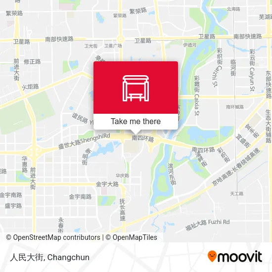 人民大街 map