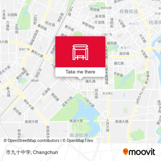 市九十中学 map