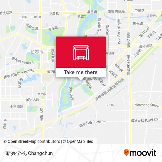 新兴学校 map
