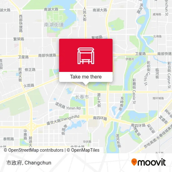 市政府 map