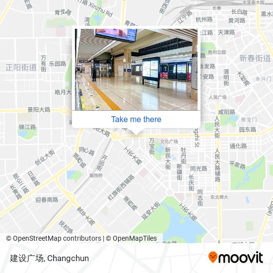 建设广场 map