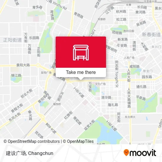 建设广场 map