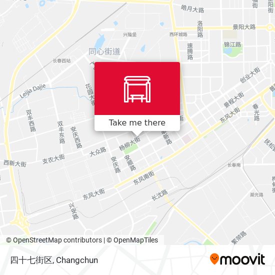 四十七街区 map