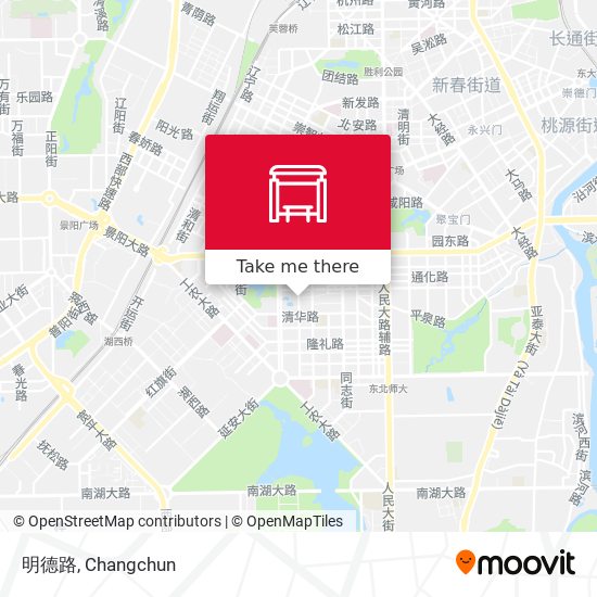 明德路 map