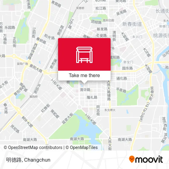 明德路 map