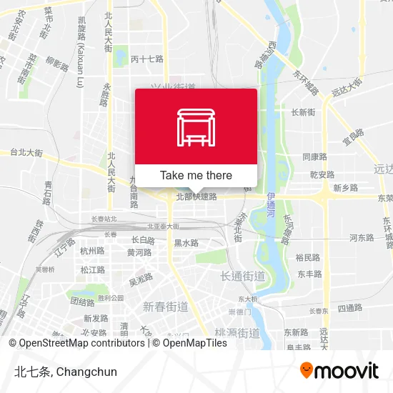 北七条 map