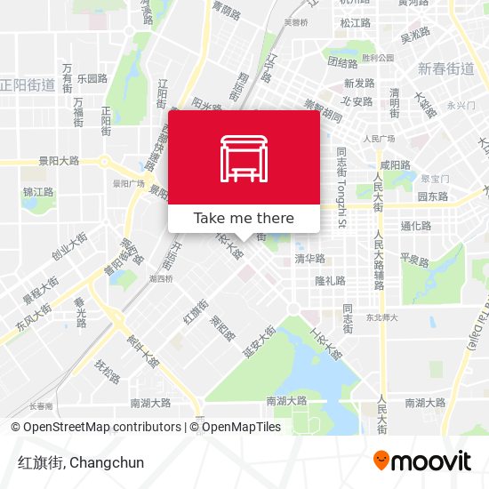 红旗街 map