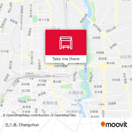 北八条 map