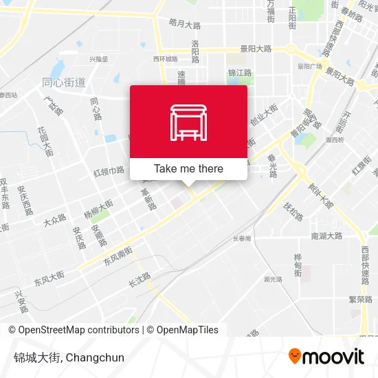 锦城大街 map