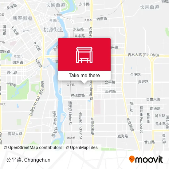 公平路 map