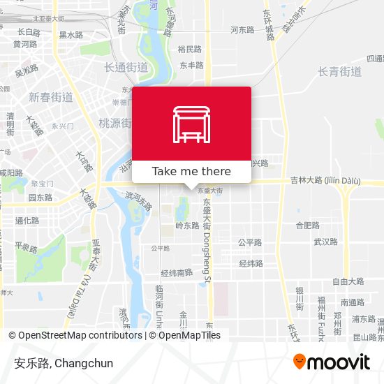 安乐路 map