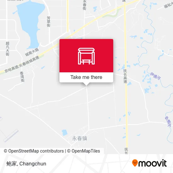 鲍家 map
