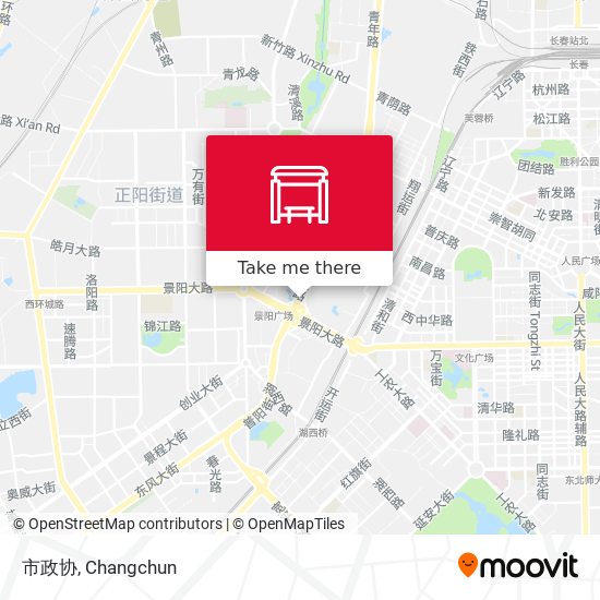 市政协 map