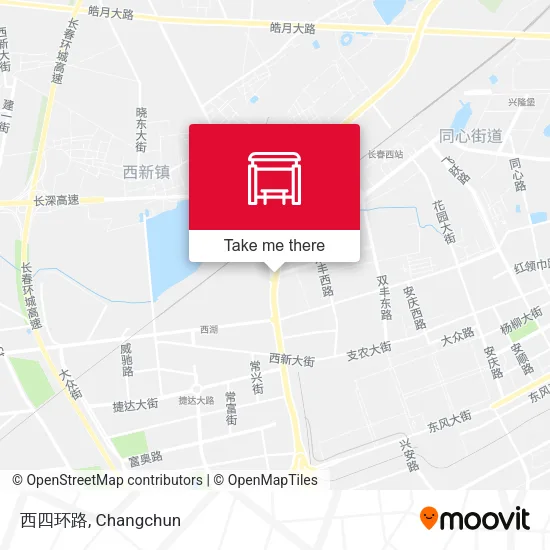 西四环路 map