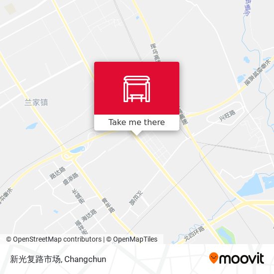 新光复路市场 map