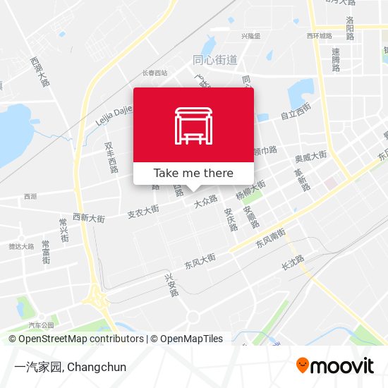 一汽家园 map