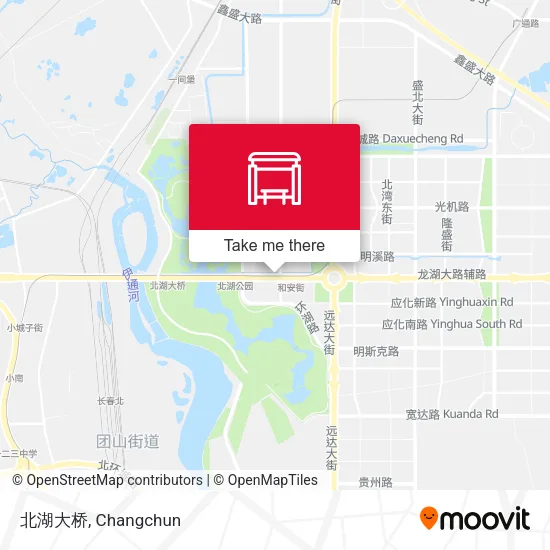 北湖大桥 map