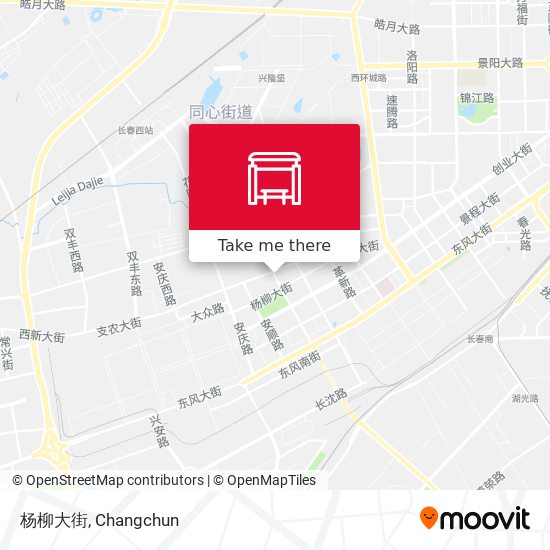 杨柳大街 map