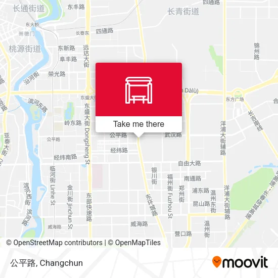 公平路 map