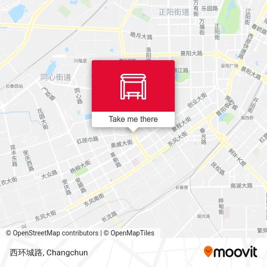 西环城路 map
