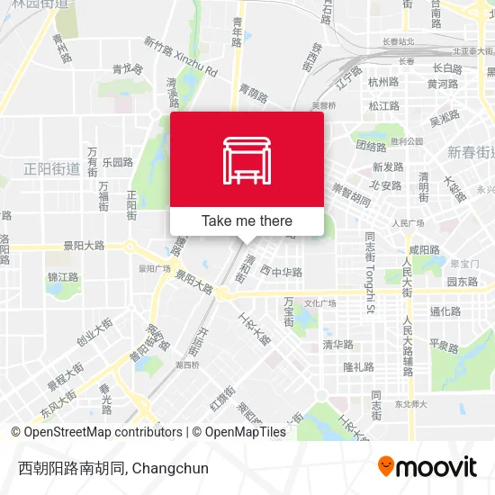 西朝阳路南胡同 map
