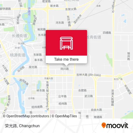 荣光路 map