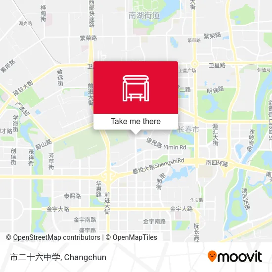市二十六中学 map