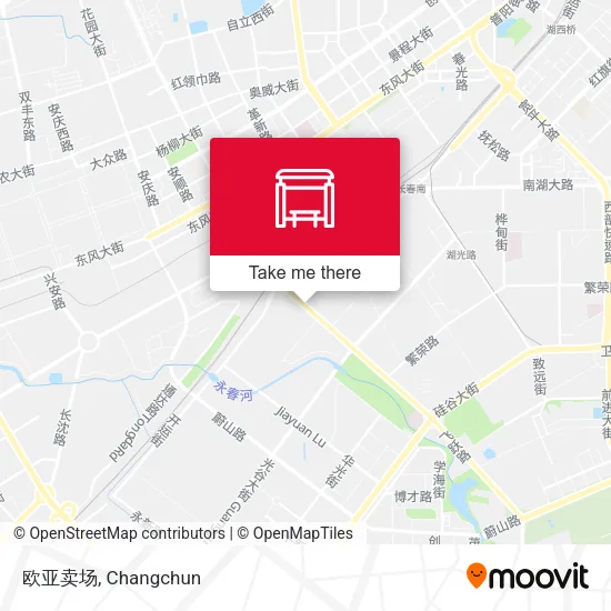 欧亚卖场 map