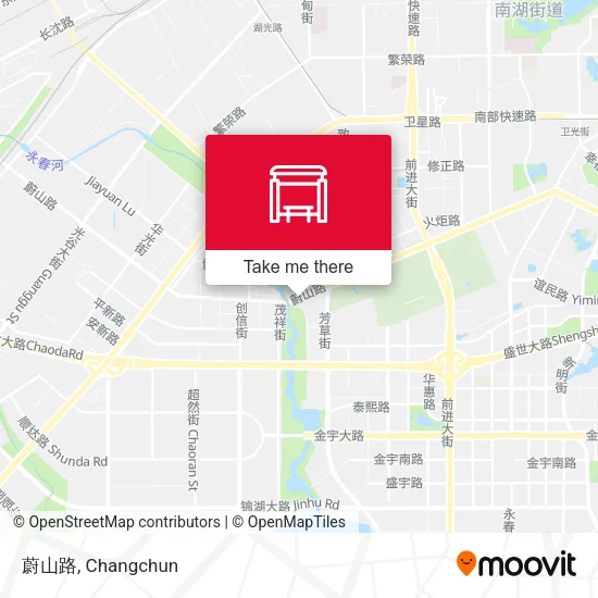 蔚山路 map