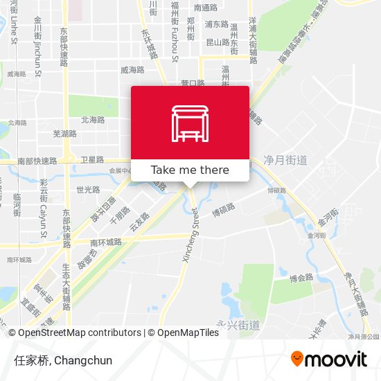 任家桥 map